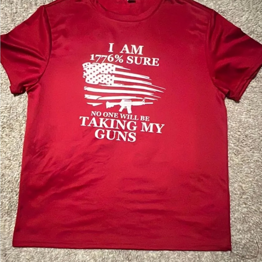 Red Graphic Men's T-Shirt